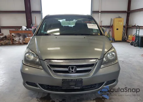 2007 Honda Odyssey Ex-L из США, поврежденный, VIN 5FNRL38667B118929